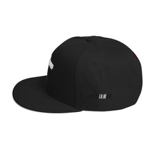 Load image into Gallery viewer, Snapback Hat White Cross