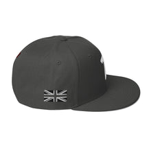 Load image into Gallery viewer, Snapback Hat White Cross