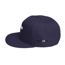 Load image into Gallery viewer, Snapback Hat White Cross