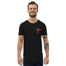 Load image into Gallery viewer, The Cross Men's Curved T-Shirt
