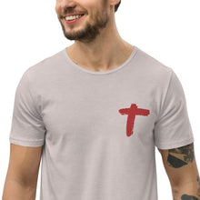 Load image into Gallery viewer, The Cross Men's Curved T-Shirt