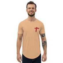 Load image into Gallery viewer, The Cross Men's Curved T-Shirt
