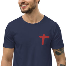 Load image into Gallery viewer, The Cross Men's Curved T-Shirt