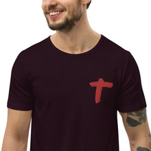 Load image into Gallery viewer, The Cross Men's Curved T-Shirt