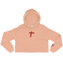 Load image into Gallery viewer, The Cross Crop Hoodie