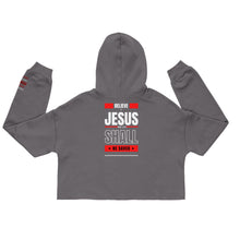 Load image into Gallery viewer, The Cross Crop Hoodie