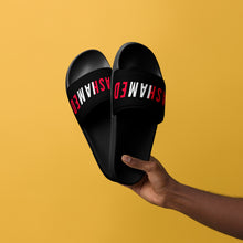Load image into Gallery viewer, Men&#39;s black slides

