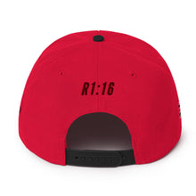 Load image into Gallery viewer, Snapback Hat White Cross
