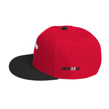 Load image into Gallery viewer, Snapback Hat White Cross
