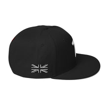 Load image into Gallery viewer, Snapback Hat White Cross
