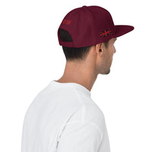 Load image into Gallery viewer, Snapback Hat - The Cross - Black
