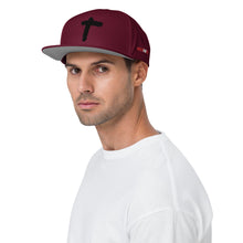 Load image into Gallery viewer, Snapback Hat - The Cross - Black
