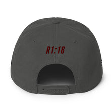 Load image into Gallery viewer, Snapback Hat White Cross
