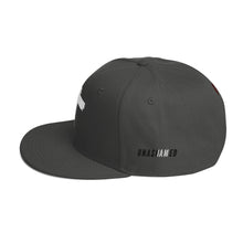Load image into Gallery viewer, Snapback Hat White Cross
