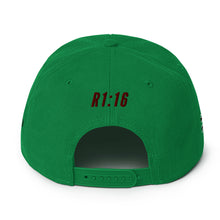 Load image into Gallery viewer, Snapback Hat White Cross
