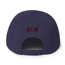 Load image into Gallery viewer, Snapback Hat White Cross
