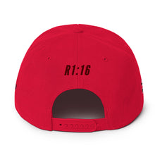 Load image into Gallery viewer, Snapback Hat White Cross
