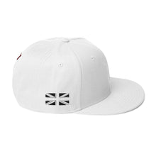 Load image into Gallery viewer, Snapback Hat White Cross
