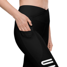 Load image into Gallery viewer, Crossover leggings with pockets
